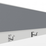 Easy Space pöytäseinäke 160 cm – kuva 1
